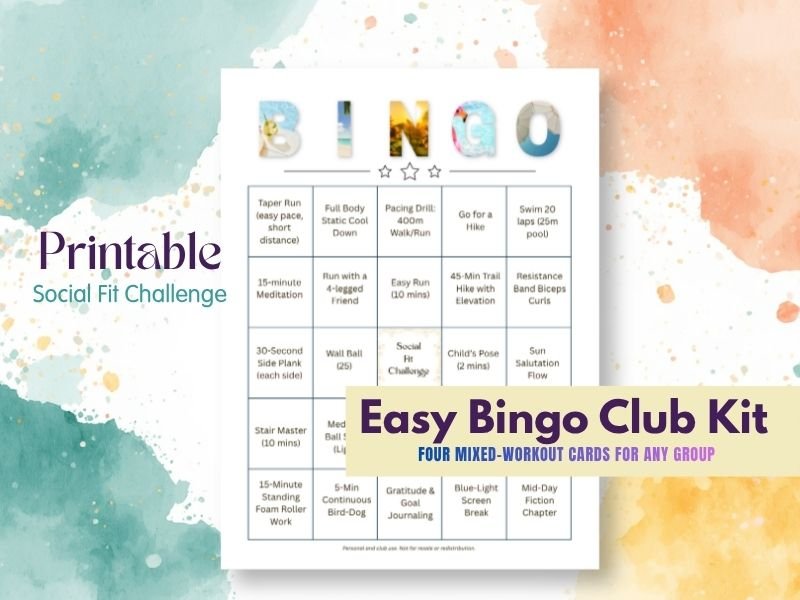 Easy Bingo Club Kit printable preview